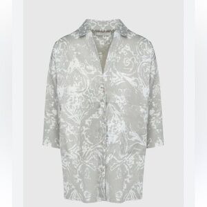 TONET
Women's blouse with pattern gray- high quality designer piece- size Medium